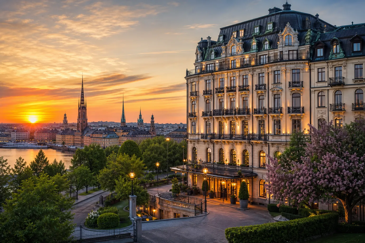 Så här enkelt kan du köpa hotell i Stockholm illustration